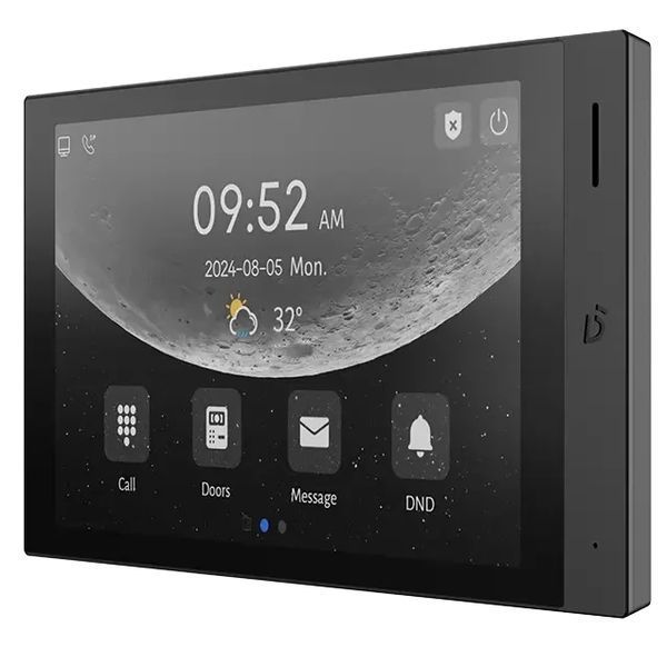 Dnake H616 BLACK 8' Android 10 Відеодомофон FRT-32825 фото