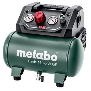 Metabo&nbsp;Basic&nbsp;160-6&nbsp;W&nbsp;OF&nbsp;(601501000) Компресор FRT-82874 фото