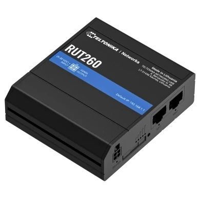 Teltonika RUT260 з 4G LTE, Wi-Fi Промисловий стільниковий маршрутизатор FRT-59714 фото