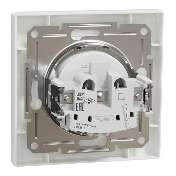 Schneider Electric ASFORA EPH3000121 Розетка одинарна без заземлення FRT-85672 фото