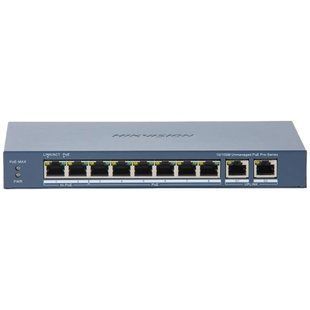 Hikvision DS-3E0310HP-E(C) POE Комутатор 10 портів некерований FRT-62532 фото