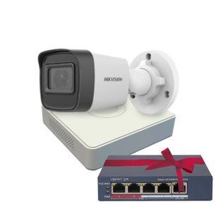 DS-2CD1041G0-I 4МП (2.8мм) Комплект Hikvision FRT-11323 фото