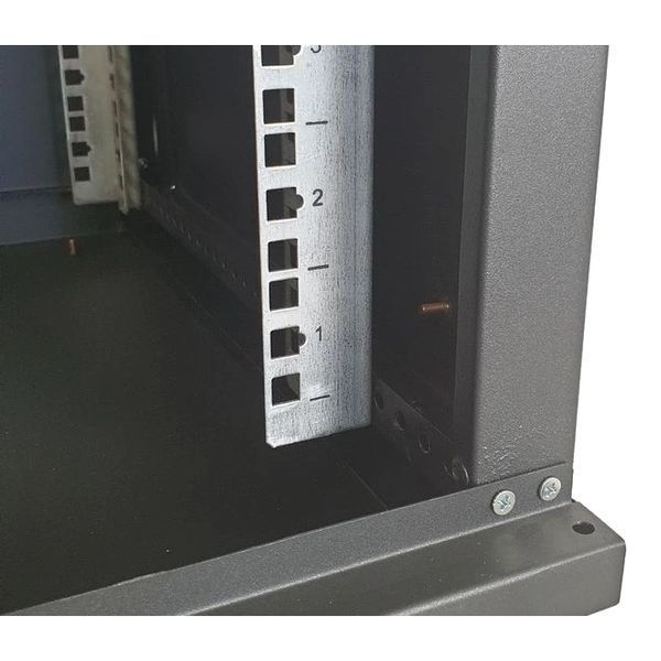 EServer 12U 600х350х637 скло, чорна Шафа FRT-12570 фото