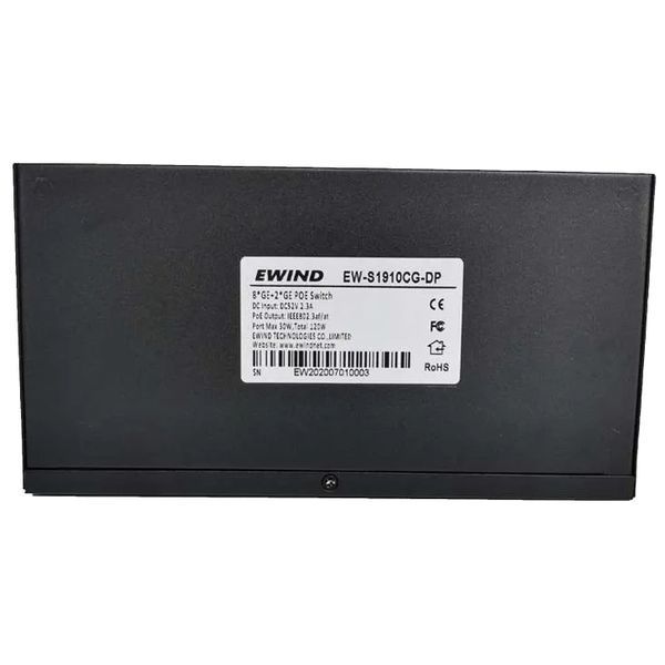 Ewind EW-S1910CG-DP PoE Комутатор 10 портів некерований FRT-99298 фото