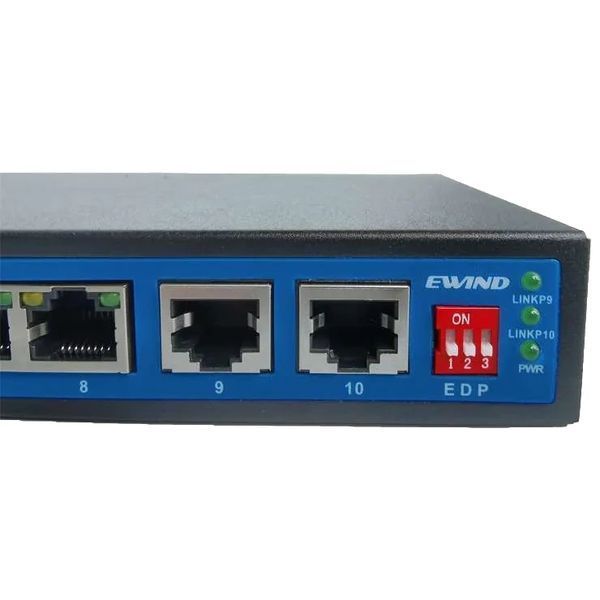 Ewind EW-S1910CG-DP PoE Комутатор 10 портів некерований FRT-99298 фото
