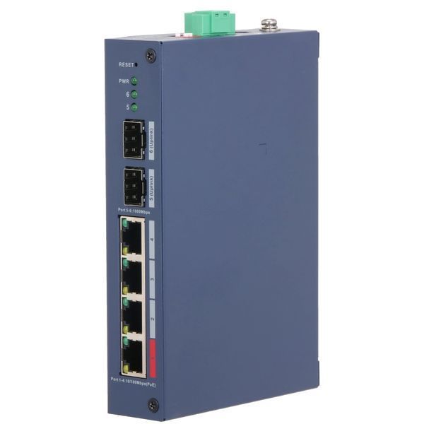 Dahua DH-CHS4206-4ET-90 PoE Комутатор 6 портів керований FRT-15583 фото