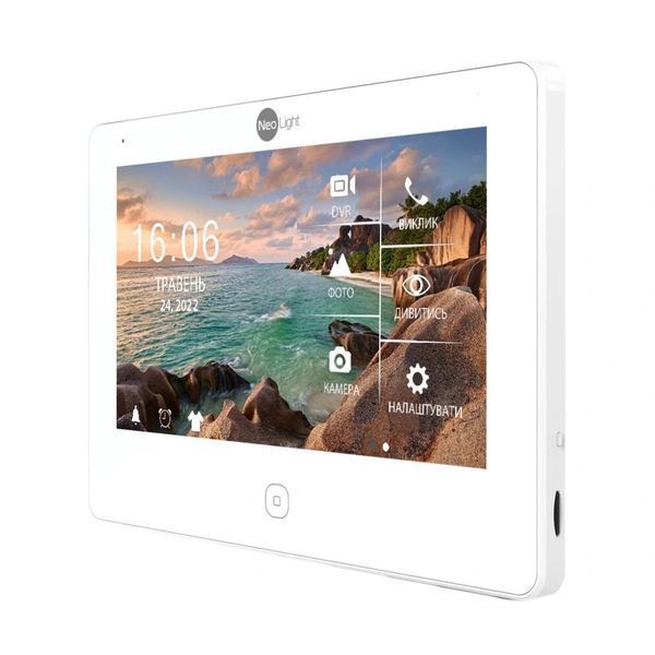 NeoLight ALPHA HD WF White Відеодомофон FRT-36335 фото