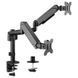 Gembird MA-DA2P-01 17-32" 9 кг Кронштейн для монітора FRT-51406 фото 1