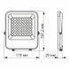 VIDEX PREMIUM 30W 5000K 220V LED прожектор FRT-75209 фото 2