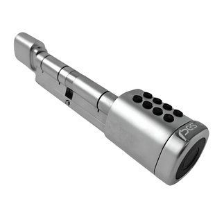 PES Cylinder Silver 55х50Т кодовий смарт-циліндр&nbsp;для замка FRT-23881 фото