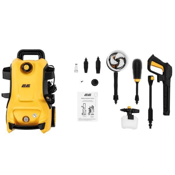 2E AquaClean 150 Універсальна мийка високого тиску 2000Вт 150бар 450л/год FRT-38115 фото