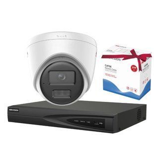 DS-2CD1327G2H-LIUF 2МП (2.8мм) Комплект Hikvision FRT-87601 фото
