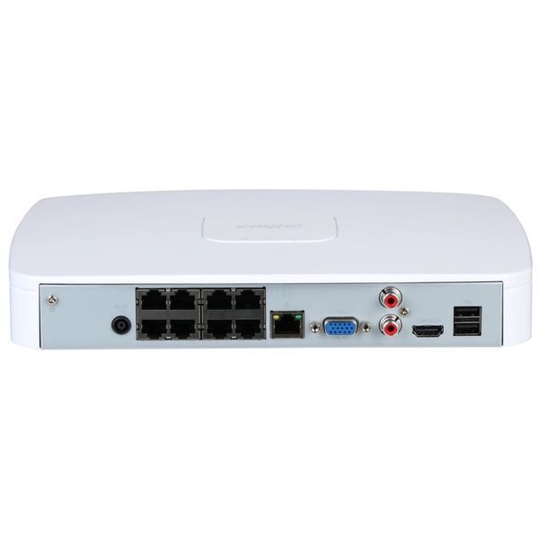 DHI-NVR2108-8P-I2 8-канальный 1U PoE WizSense Відеореєстратор Dahua FRT-76887 фото