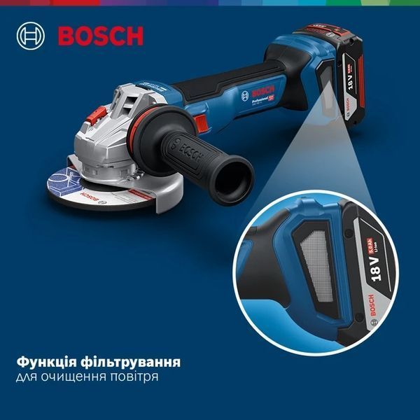 Bosch GWS 18V-11 solo (06019N4100) Кутова шліфмашина FRT-20497 фото