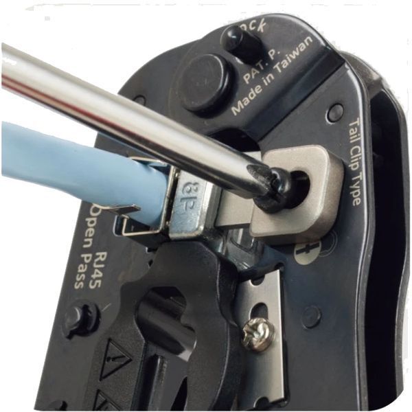 Hanlong HT-581EQ 8P8C/RJ45 Інструмент для обтискання FRT-35742 фото
