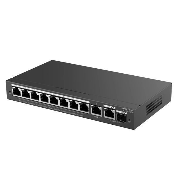 Ruijie RG-ES210GS-P PoE Комутатор 10 портів керований FRT-85059 фото