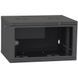 IPCOM CH-6U 600x350 стекло RAL9005 Шафа серверна FRT-84655 фото 1