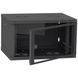 IPCOM CH-6U 600x350 стекло RAL9005 Шафа серверна FRT-84655 фото 2
