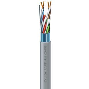 Cat. 5e F/UTP 4х2х24 AWG (7091000) бухта 305м. Кабель вита пара ЗЗКМ (FTP мідь внут) FRT-10114 фото