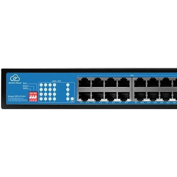 Ewind EW-ES2020CF-AP PoE Комутатор 16 портів некерований FRT-30133 фото