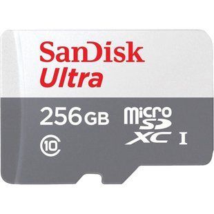 SanDisk Ultra microSDXC 256GB 100MB/s Class 10 UHS-I Модуль флеш-пам'яті FRT-18239 фото