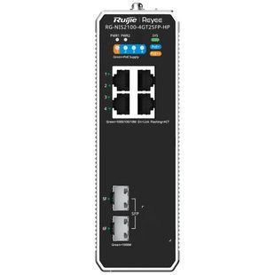 Ruijie Reyee RG-NIS2100-4GT2SFP-HP PoE++ Комутатор 4 порти керований FRT-29041 фото