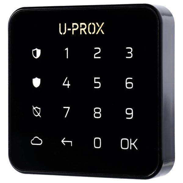 U-Prox&nbsp;Keypad&nbsp;G1&nbsp;Black Бездротова сенсорна клавіатура для однієї групи FRT-33019 фото