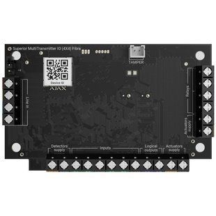 Модуль для інтеграції 8ми дротових пристроїв Ajax Superior MultiTransmitter IO (4X4) Fibra FRT-00204 фото