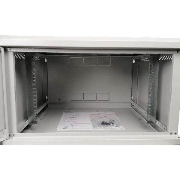 EServer 6U 600х350х370 скло, сіра Шафа FRT-81320 фото