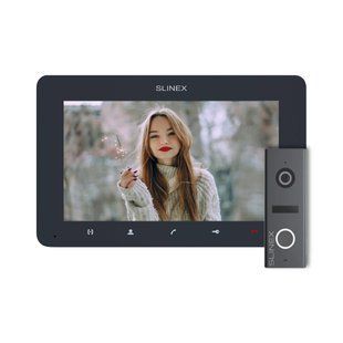 Slinex SM-07 Graphite + ML-17HD Graphite Комплект відеодомофона FRT-88925 фото